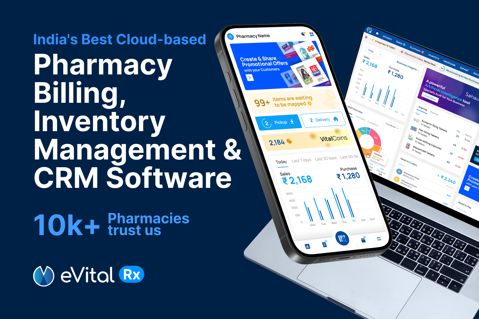 Best Pharmacy Software | Cloud Based Pharmacy Solution | Retail Pharmacy Billing | Best Pharmacy Software in India