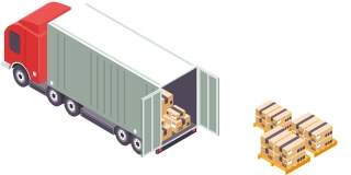 truck unloading material for wholesale pharmacy business software for billing inventory management and central warehouse