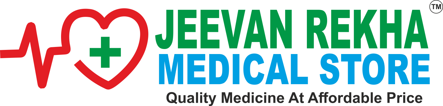 Jeevan Rekha Medical Store logo uses eVitalRx best software for Chain Pharmacy best Generic store billing software in Delhi NCR
