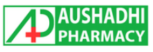 Aushadhi Pharmacy logo. Aushadhi Pharmacy uses eVitalRx Medical Billing Software