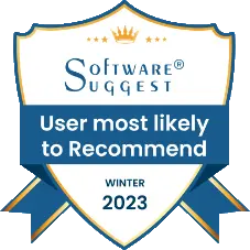 Awarded as Most recommended Pharmacy Software of 2023 by Software Suggest users.