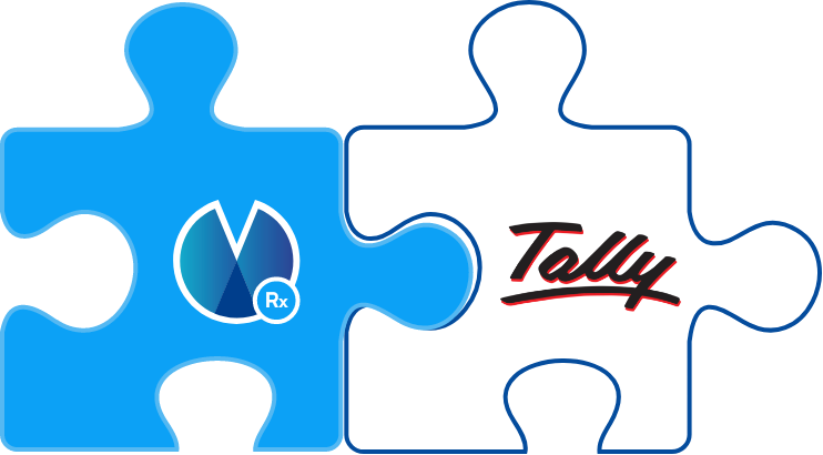 evitalrx pharmacy software integration with tally accounting software. Easy accounting and billing for pharmacy business