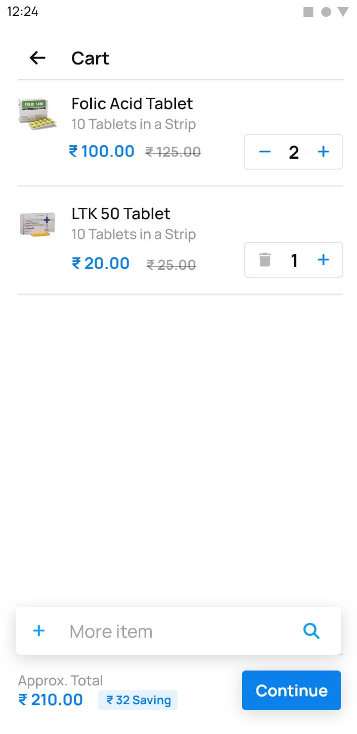 Add Medicine to Cart